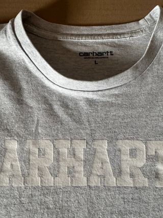 Camiseta Carhartt Gris Talla L