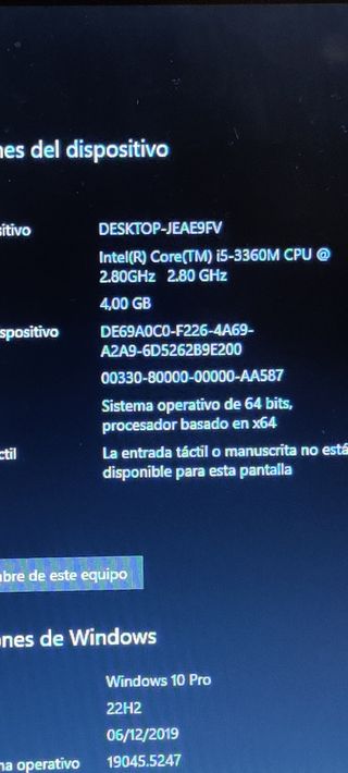 Ordenador Dell Latitude 750GB Negro