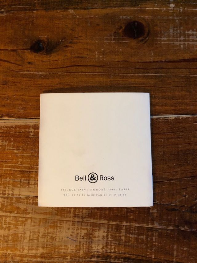 Manual Bell & Ross Vintage 120