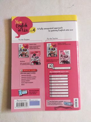 New English in Use ESO 4 Student's Book