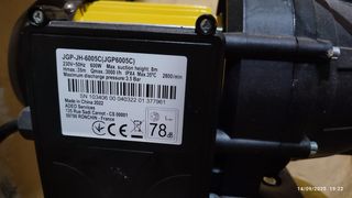 Bomba de Presión JGP6005C 600W