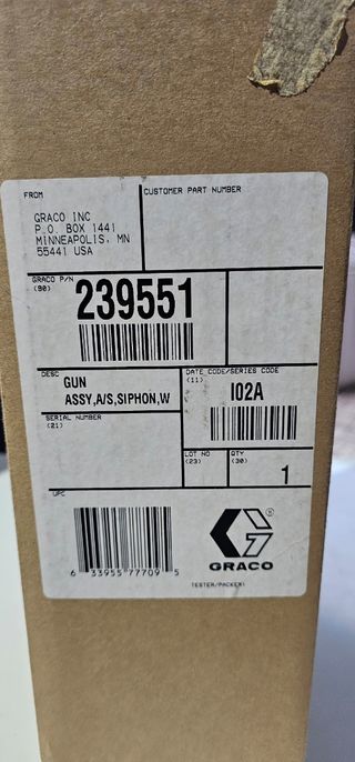 NUEVA KIT PISTOLA DELTA SPRAY GRACO