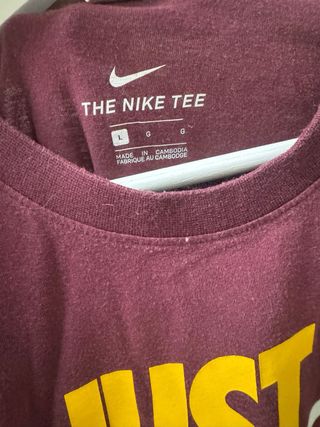 Camiseta Nike Just Do It Talla L