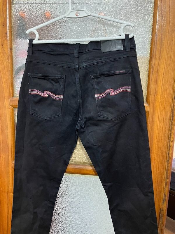 Vaqueros Nudie Jeans Lean Dean Dry Rebirth Embo Ne