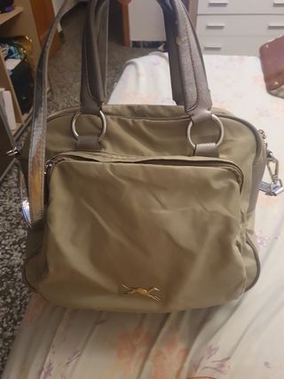 Bolso Bimba y Lola Beige y plateado