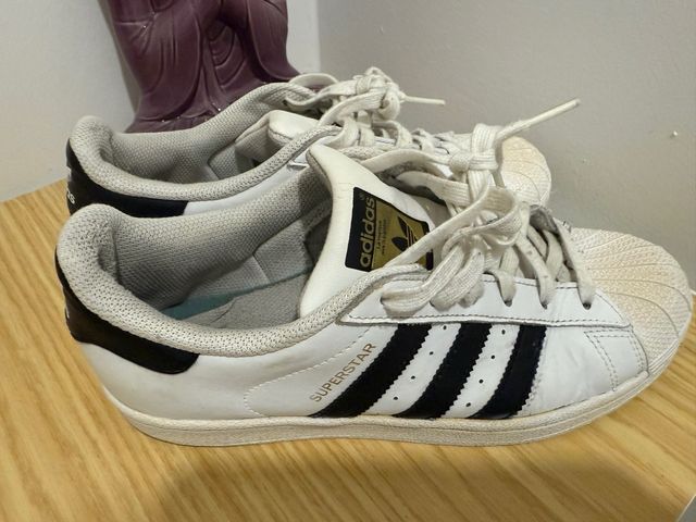 Zapatillas Adidas Superstar Blancas y Negras
