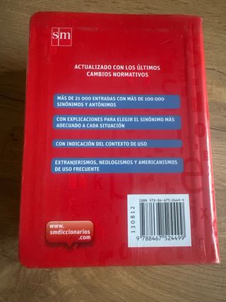 Diccionario Sinónimos y Antónimos Esencial. Len...