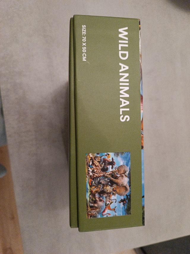 Puzzle 500 piezas. Wild animals.