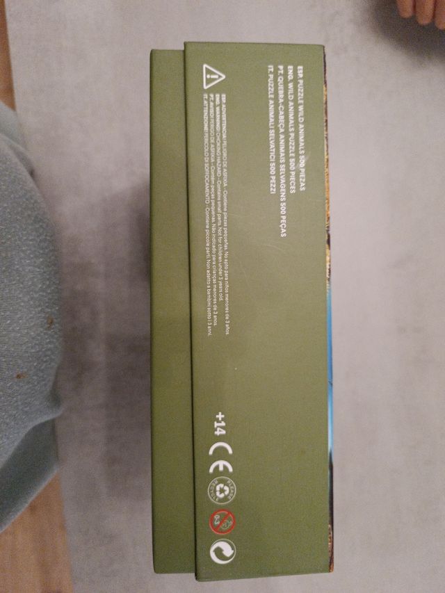 Puzzle 500 piezas. Wild animals.