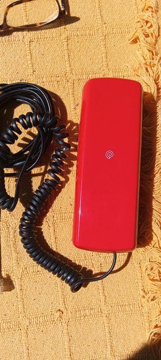 Teléfono fijo Telyco Benjamín rojo