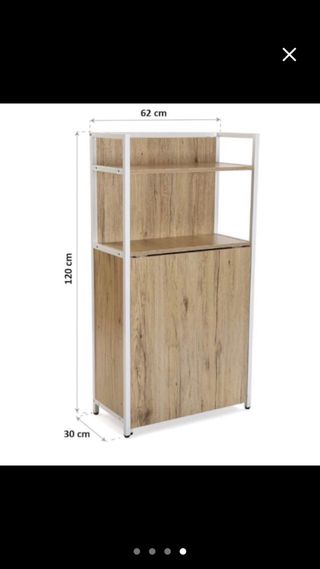 Mueble Estantería mesa plegable