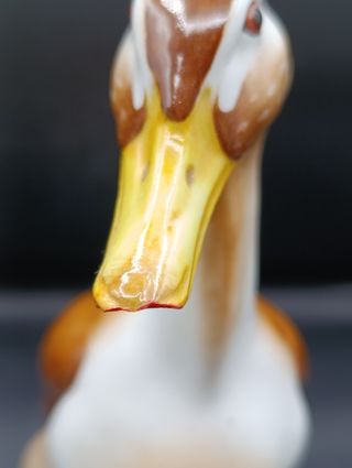 Figura Pato Porcelana Algora