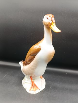 Figura Pato Porcelana Algora