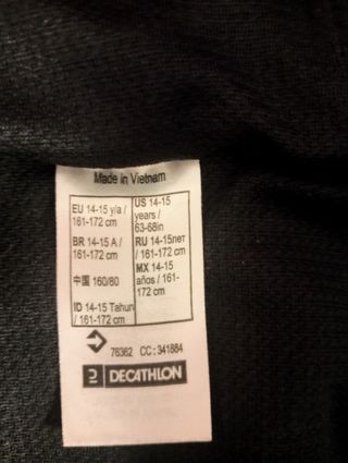 Chubasquero naranja/rojo niño