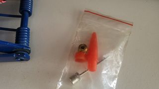 Inflador de pie para neumáticos