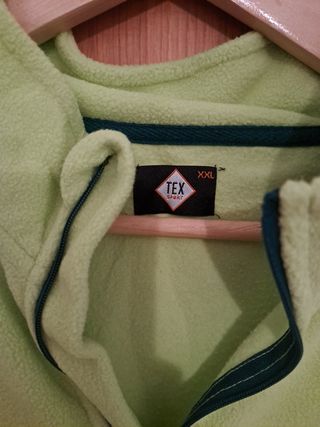 Polar verde hombre talla XXL