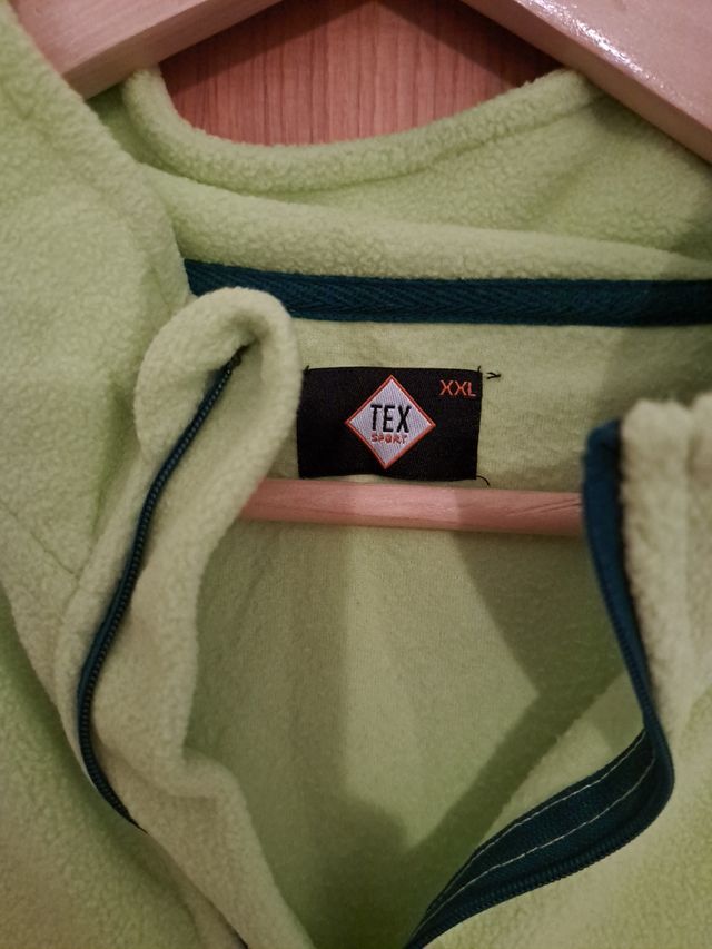 Polar verde hombre talla XXL