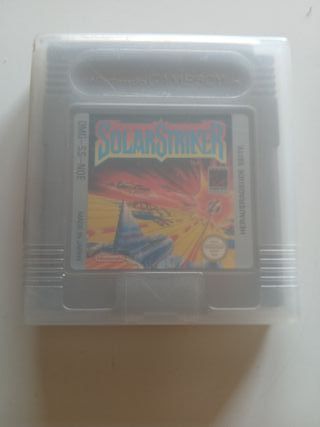 Lote Solar Striker y Wario Land Game Boy