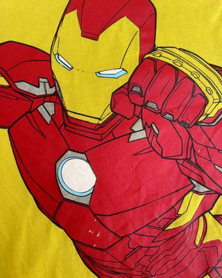 Maglietta Bambino Iron Man Cotone Taglia 110 cm