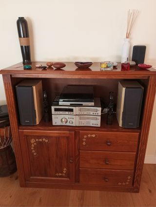 Conjunto comedor madera maciza