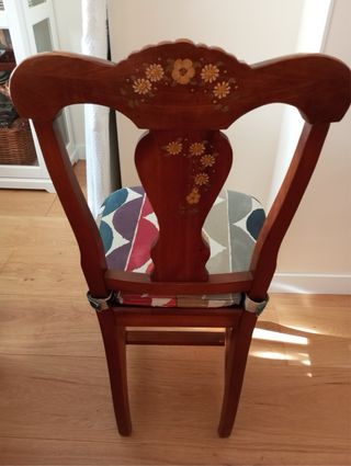 Conjunto comedor madera maciza