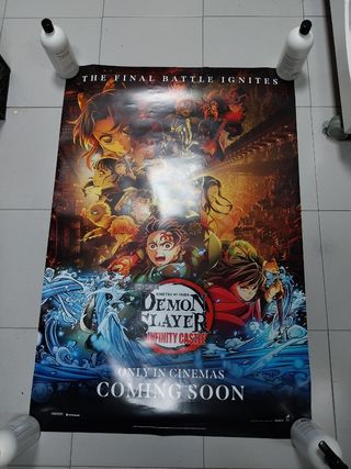 Poster exclusivo película Demon Slayer