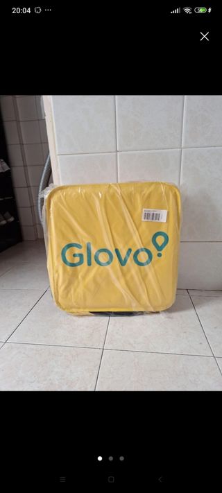 Mochila Térmica Glovo Amarilla