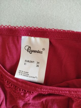 Bodi rosa con encaje