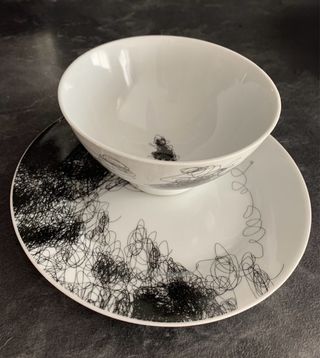 CONJUNTO DE BOL Y PLATO TIGER