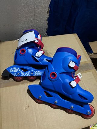 Patines en Línea Oxelo Play 3 Niños Azul N 32/34