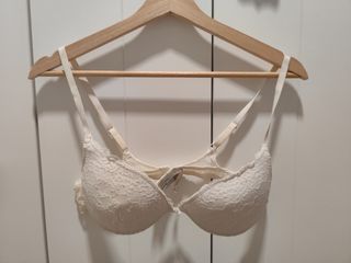 Sujetador Women'secret Blanco Encaje