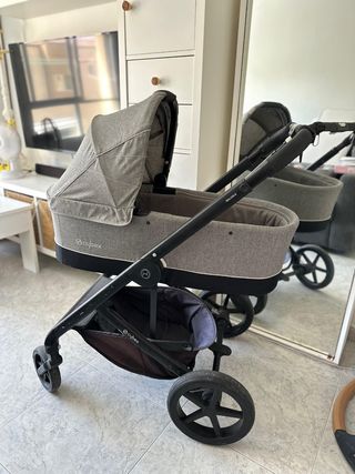 Conjunto Cybex: Silla + Capazo