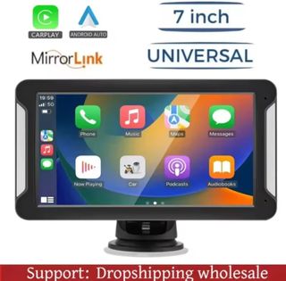 Pantalla 7 Car Play Android Auto MirrorLink