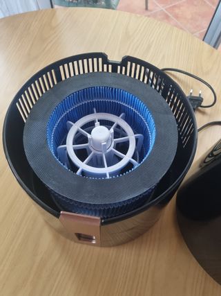 Humidificador Philips Negro y Dorado