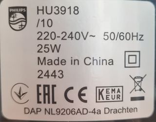 Humidificador Philips Negro y Dorado