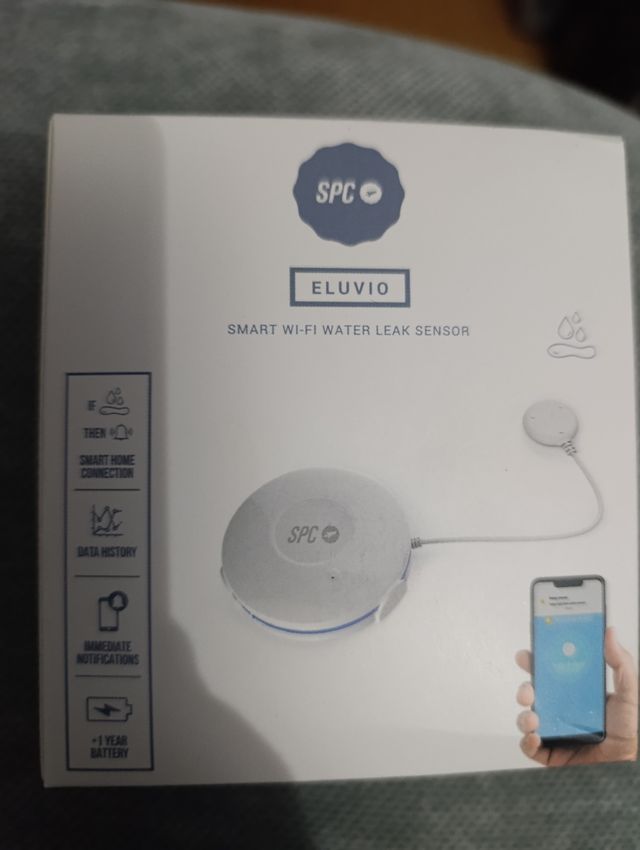SPC Eluvio Detector de Fugas Agua Wi-Fi