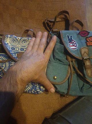 2 Mochilas pequeñas
