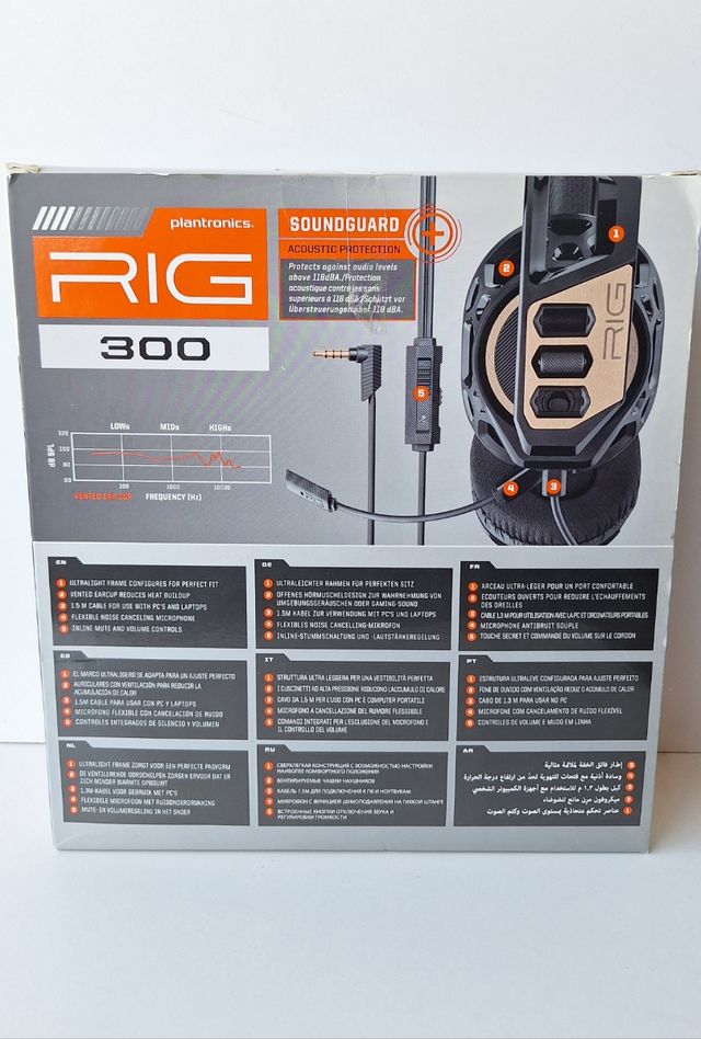 Auriculares Gamer Plantronics RIG 300