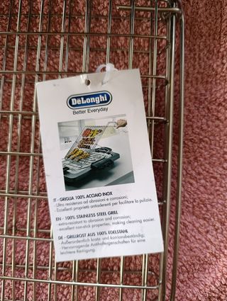 Griglia De Longhi BQ80X Grigio