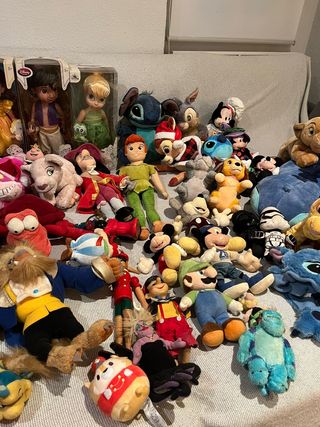 DISNEY originales.Lote de muñecos Disney