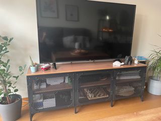 Mueble TV madera y metal