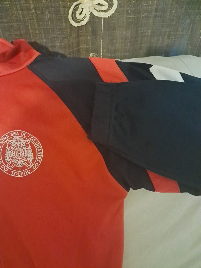 Sudadera deportiva cremallera colegio infantes