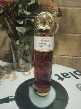 Perfume Saphir Vive la Femme Pour Femme 200ml