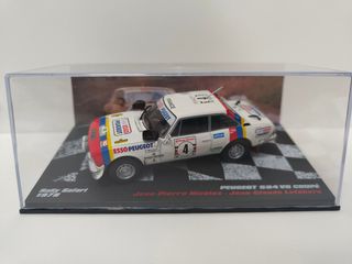 Maqueta Peugeot 504 V6 Rally Safari 1978