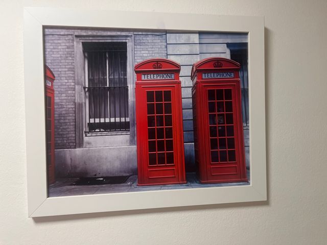Cuadro Cabinas Telefónicas Londres