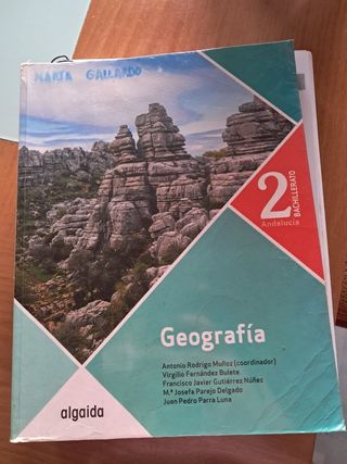 Geografía 2º Bachillerato