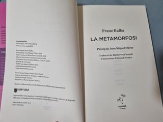 La metamorfosi (Sembra Llibres) (Catalan Edition)