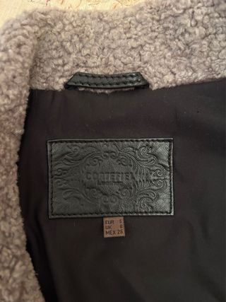 Chaqueta Biker Cortefiel Negra