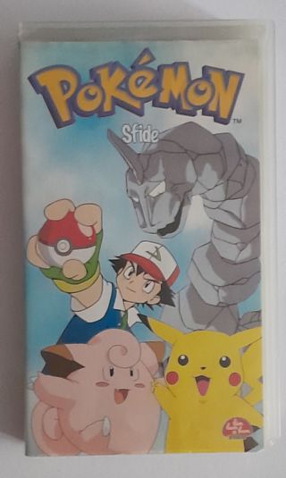 Tre cassette VHS Pokemon