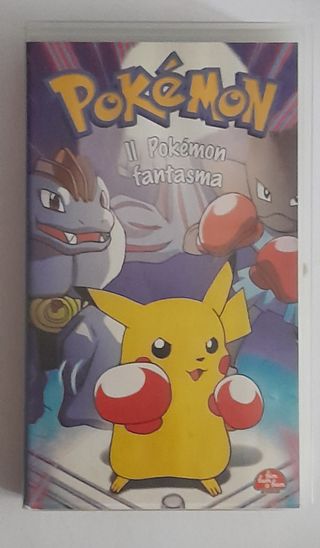Tre cassette VHS Pokemon